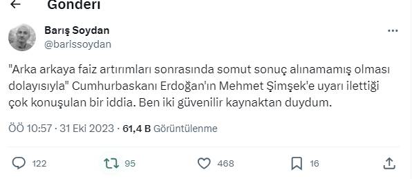Mehmet Şimşek için bomba kulis! Piyasaları sarsan Erdoğan talimatı…Ünlü ekonomist 2 sağlam kaynaktan bilgi aldım dedi 8
